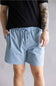 Industrie New Seersucker Swim Shorts for Men in Tropez Blue