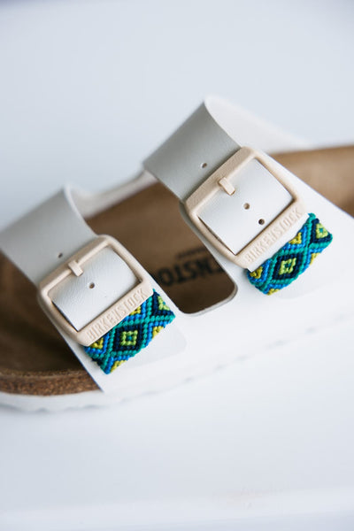 Natural Life Sandal Charm Set in Lime Green | MAS000101 – Glik's