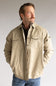 North River Wax Jacket for Men in Khaki