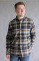North River Brushed Cotton Shirt for Men in Barn | NRM6500-BARN