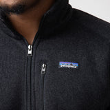 Patagonia Men’s Better Sweater Quarter Zip in Black