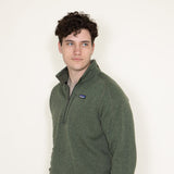 Patagonia Men's Better Sweater 1/4-Zip in Green