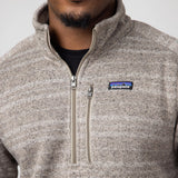 Patagonia Men’s Better Sweater Quarter Zip in Seabird Grey
