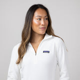 Patagonia Women’s Micro D Quarter Zip in Birch White