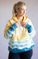 Simply Southern Sun and Sea Patch Hoodie for Women in Yellow