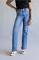 JBD Mallory Seamed Bootcut Jeans for Women