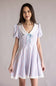 Simply Southern Collared Puff Sleeve Dress for Women in Pink/Blue