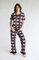 Simply Southern Everyday Lily Pajama Set for Women in Cow Print