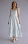 Simply Southern Striped Strawberry Dress for Women in Mint