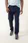 Copper & Oak Elastic File Tech Jogger Pants for Men in Blue