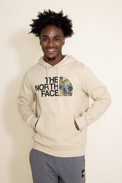 The North Face Half Dome Pullover Hoodie for Men in Tan
