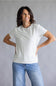 Thread & Supply Asher Striped T-Shirt for Women in Light Heather