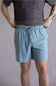 Warp Agility Athletic Shorts for Men in Smoke Blue