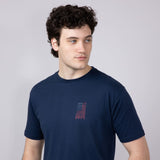 Troll Co Dirty Hands Clean Money Flagship T-Shirt for Men in Navy