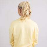 1897 Active Fleece Crewneck for Women in Butter Yellow