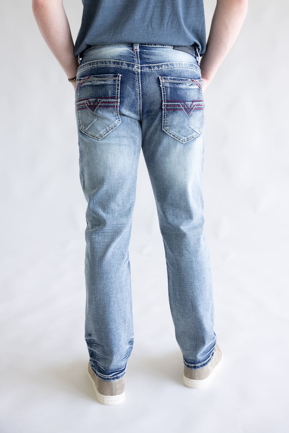 True Luck Fletcher Straight Leg Jeans for Men | TL24041501 – Glik's