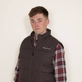 Ariat Crius Insulated Vest for Men in Brown