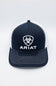 Ariat Embroidered Logo Cap for Men in Navy