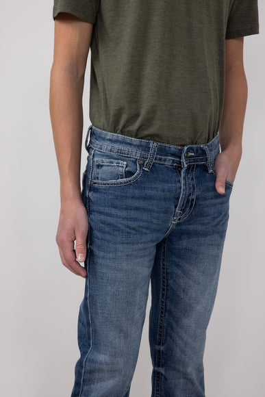Axel Jeans Boys 8-20 Colton Eaton Bootcut Jeans | AXBB0080-EATON-MEDBLUE