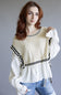 Illa Illa Stripe Knitted Vest Blouse for Women in Natural