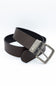 Leather Reversible Belt for Men in Brown/Black