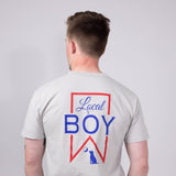Local Boy Ultra T-Shirt for Men in Silver