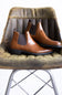 Madden Slikk Chelsea Boots for Men in Cognac