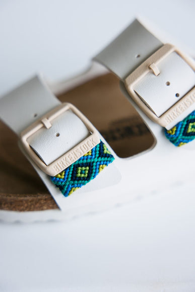 Natural Life Sandal Charm Set in Lime Green