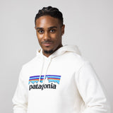 Patagonia Men’s P-6 Logo Uprisal Hoodie in Birch White | 39622-BCW