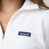 Patagonia Women’s Micro D Quarter Zip in Birch White