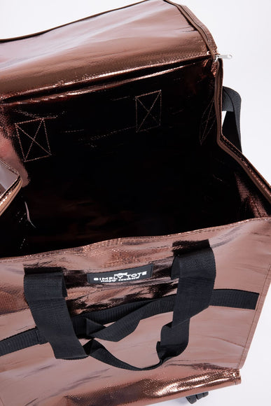 Simply Southern Rolling Tote Bag in Umber