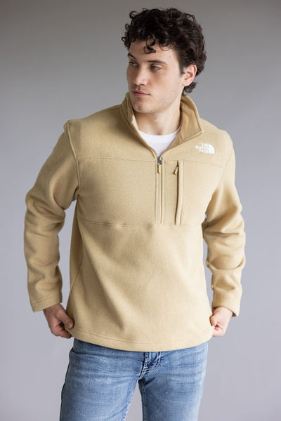 The North Face Gordon Lyons ¼ Zip Neck for Men in Clay