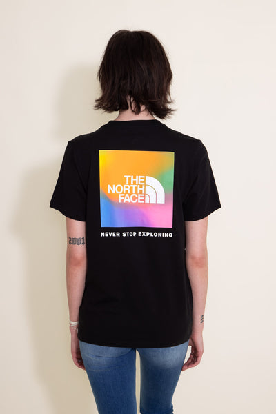 The North Face Box NSE T-Shirt for Women in Black | NF0A81V3-A68