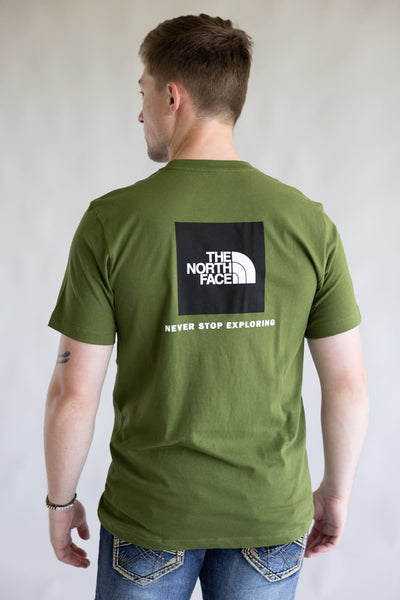 The North Face Core Box Graphic T-Shirt for Men in Green