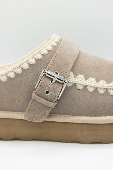 Vintage Havana Close Clogs for Women in Grey