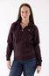plum sweatshirt on women
