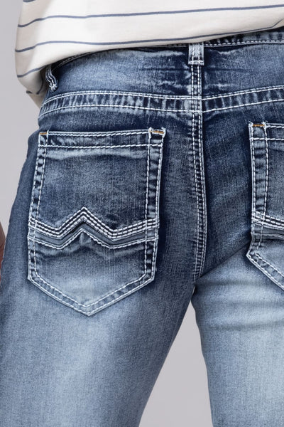 True Luck Peter Bootcut Jeans for Men | TL19356901 – Glik's