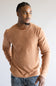 Weatherproof Twill Stonewash Sweater for Men in Gingerbread
