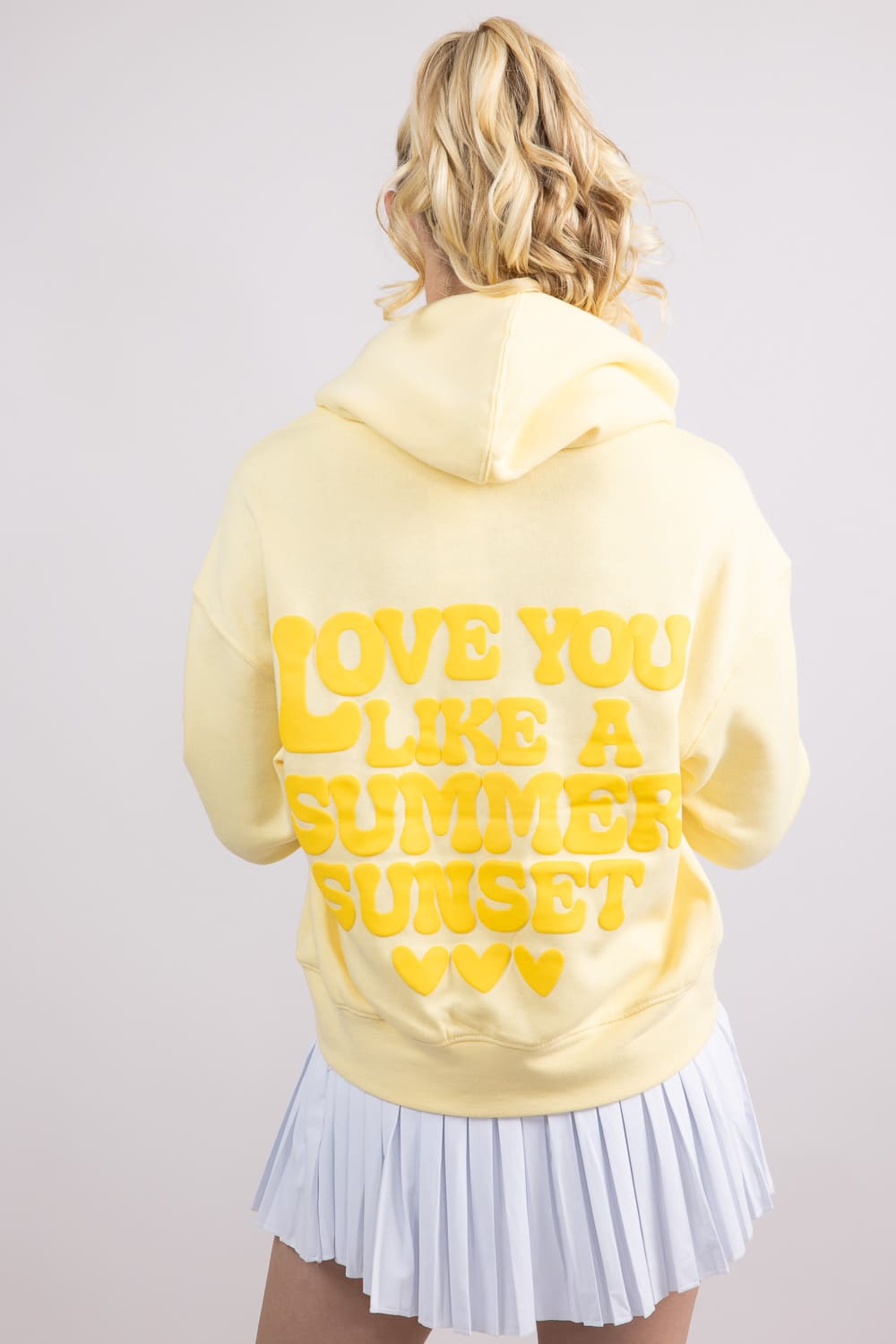 1897 Active Love You Like A Summer Sunset Hoodie for Women in