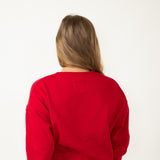 1897 Active Sweetheart Sweatshirt for Women in Red