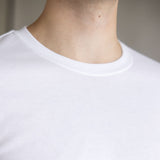 1897 Original Solid Crew Thermal Long Sleeve Shirt for Men in White