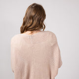 Shaker Stitch Cardigan for Women in Natural