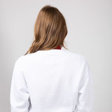 1897 Active Sweetheart Sweatshirt for Women in White