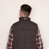 Ariat Crius Insulated Vest for Men in Brown