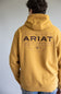 Ariat Embroidered Southwest Buckle Hoodie for Men in Brown