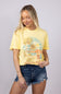 Billabong Trouble In Paradise T-Shirt for Women in Yellow