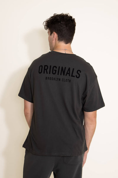 Brooklyn Cloth Original T-Shirt for Men in Dusty Black