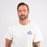 Busch Light Bad Apple T-Shirt for Men in Cream