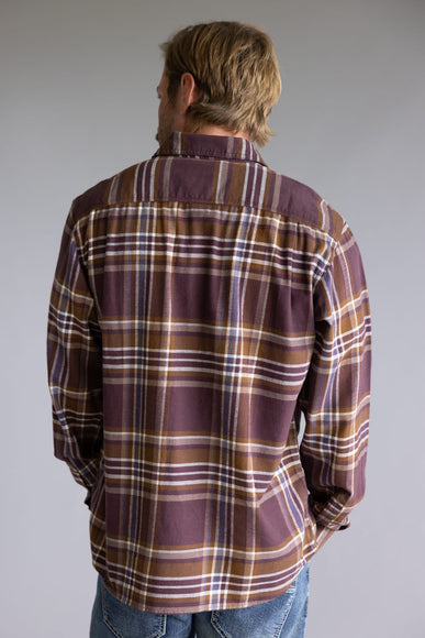 Carhartt Rugged Flex Relaxed Fit Midweight Flannel for Men in Dark Sepia