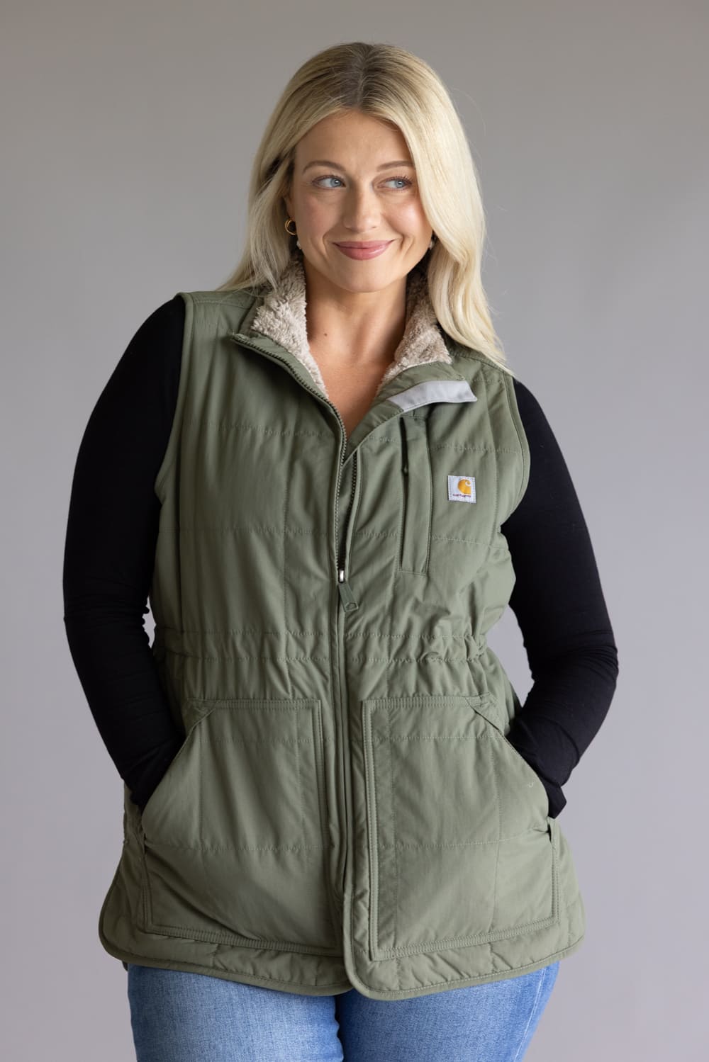 Carhartt Rain Defender Lightweight Insulated Vest for Women in